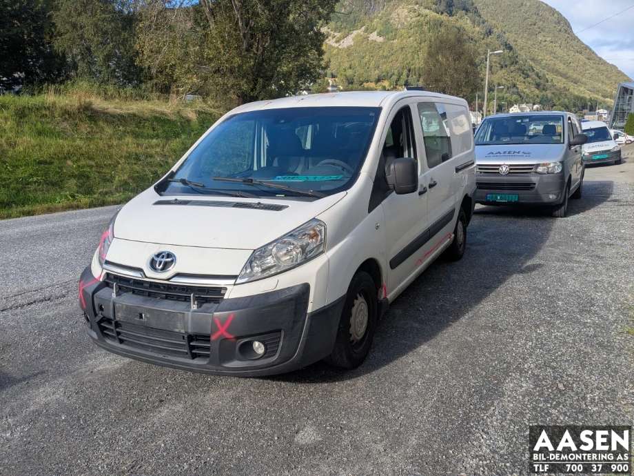 Toyota Proace 2013-2016 (Type I) , Motorkode: RH02, Girkassekode: 