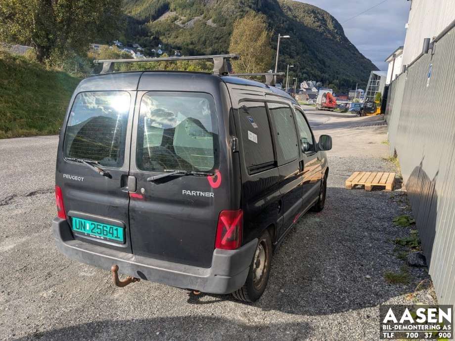 Peugeot Partner 2002-2008 (Type I, Fase 2) , Motorkode: WJY, Girkassekode: 