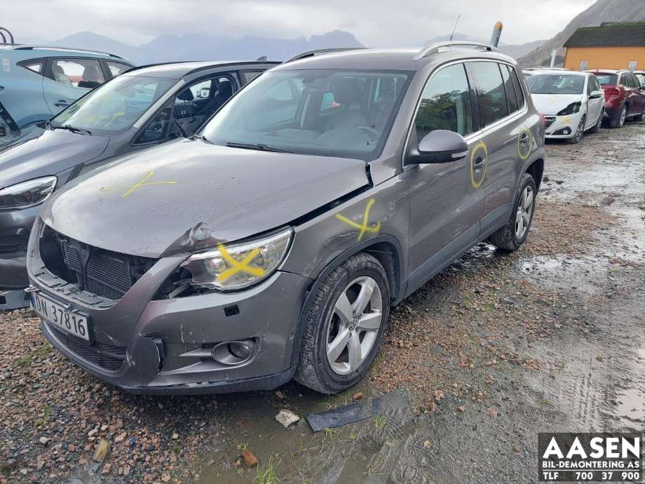 VW Tiguan 2007-2011 (Type I, Fase 1) , Motorkode: CBAB, Girkassekode: MKD