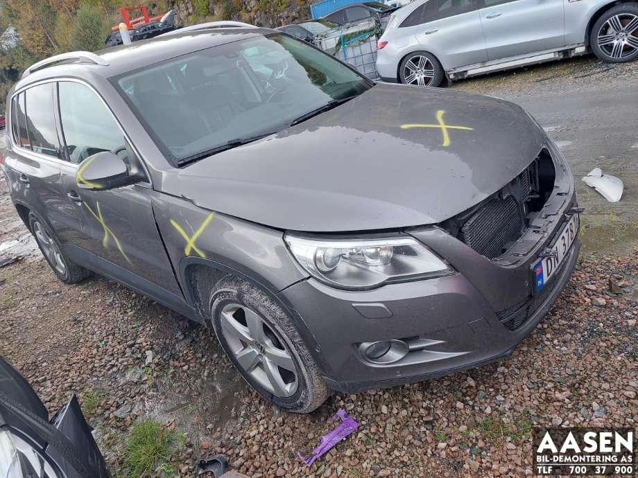 VW Tiguan 2007-2011 (Type I, Fase 1) , Motorkode: CBAB, Girkassekode: MKD
