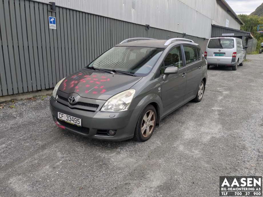 Toyota Verso 2004-2009 (Type II) , Motorkode: 1CD-FTV, Girkassekode: 