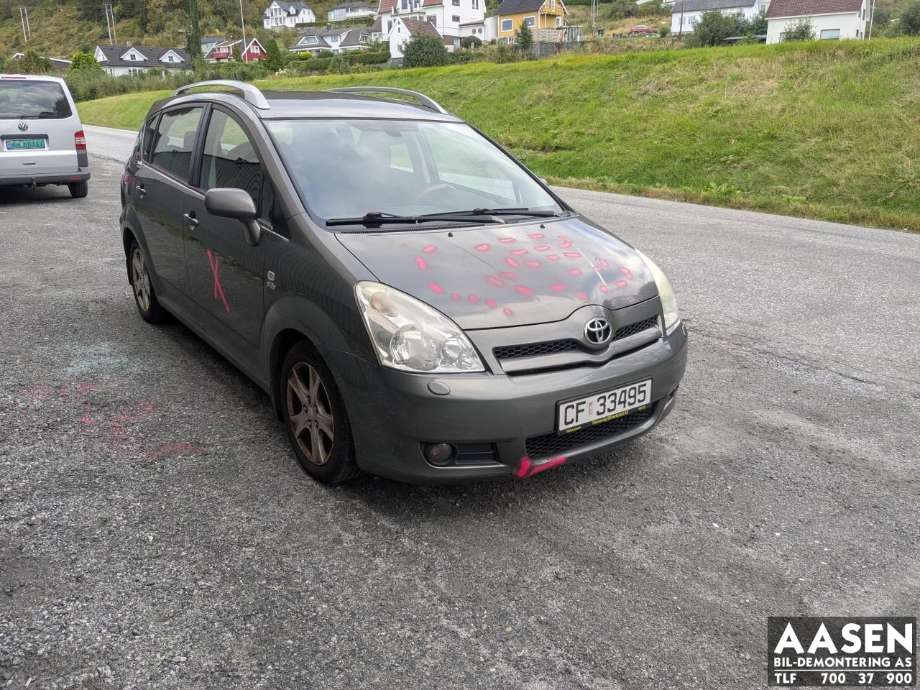 Toyota Verso 2004-2009 (Type II) , Motorkode: 1CD-FTV, Girkassekode: 