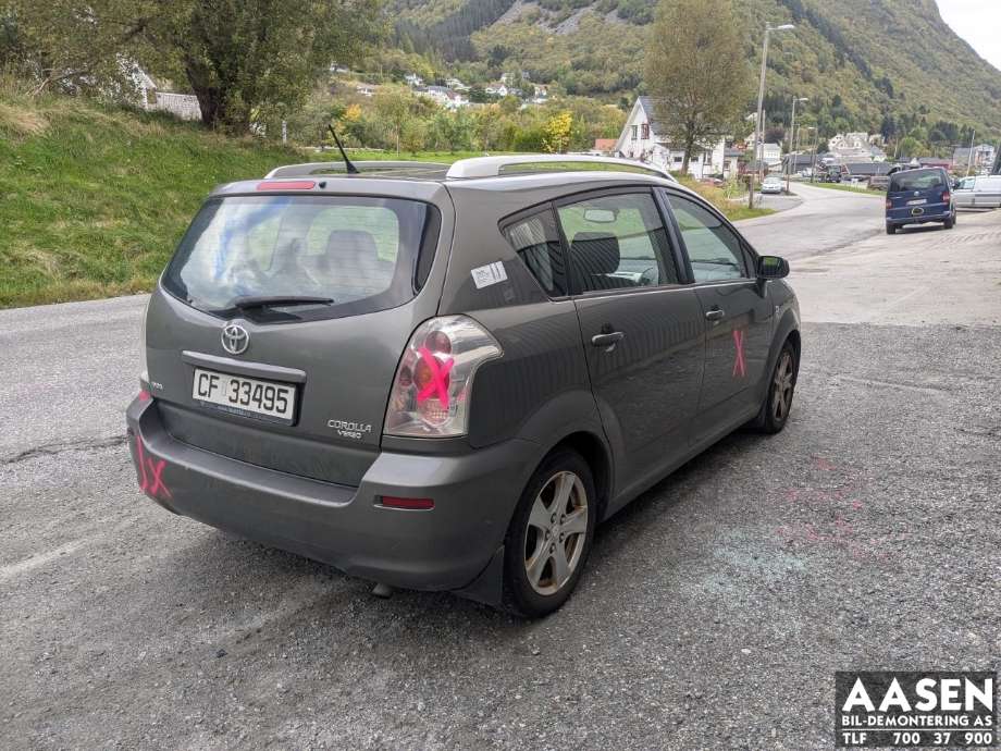 Toyota Verso 2004-2009 (Type II) , Motorkode: 1CD-FTV, Girkassekode: 