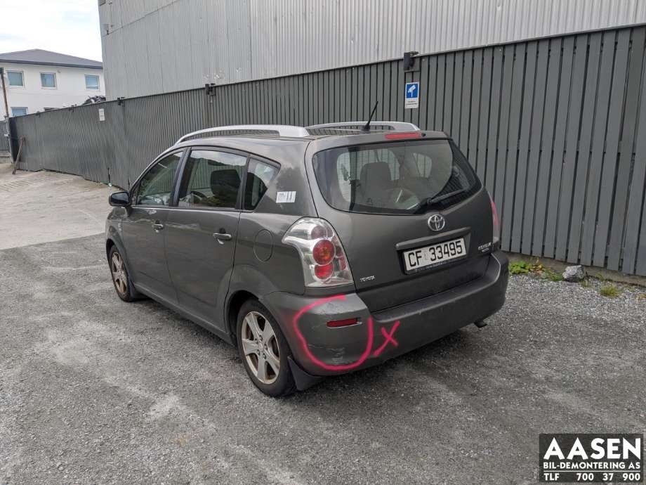 Toyota Verso 2004-2009 (Type II) , Motorkode: 1CD-FTV, Girkassekode: 