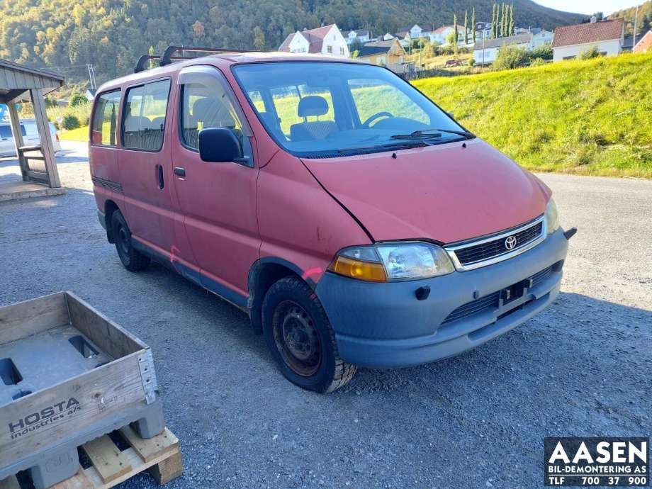 Toyota Hiace 1996-2001 (Fase 1) , Motorkode: , Girkassekode: 