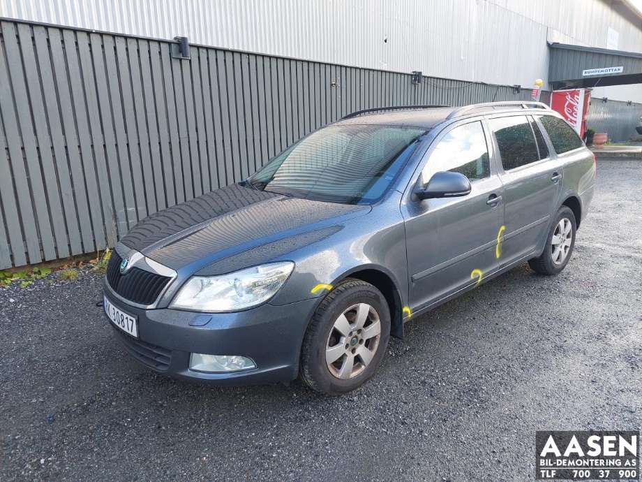 Škoda Octavia, 2009-2013 (Type II, Fase 2)  delebil , Motorkode: CAYC, Girkassekode: LUB