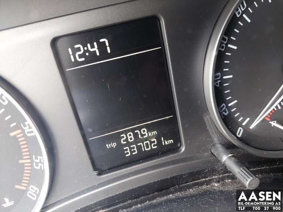 Škoda Octavia 2009-2013 (Type II, Fase 2) , Motorkode: CAYC, Girkassekode: LUB