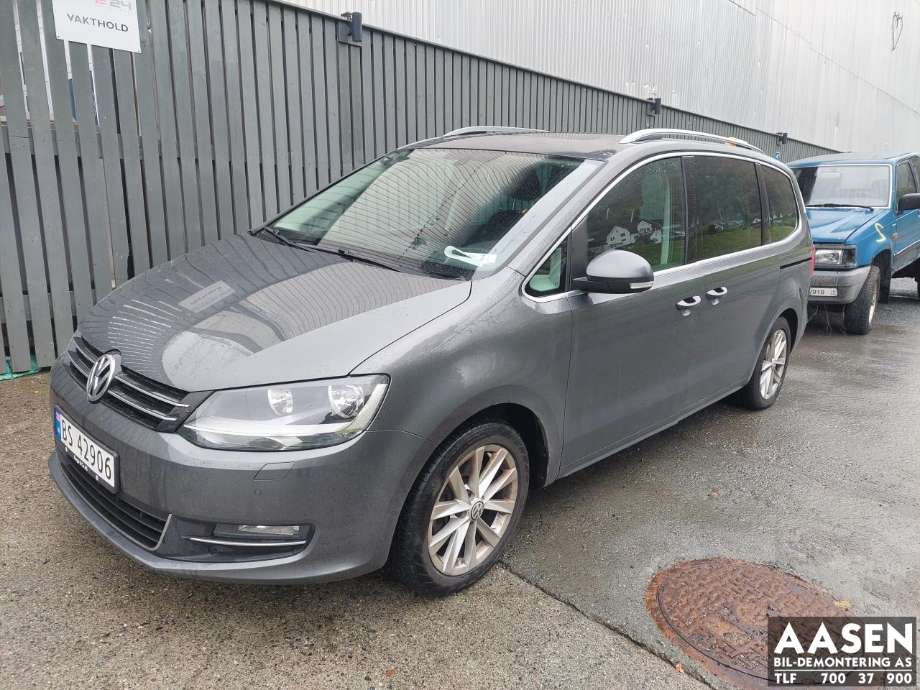 VW Sharan 2010-->> (Type II) , Motorkode: CFFB, Girkassekode: NFZ