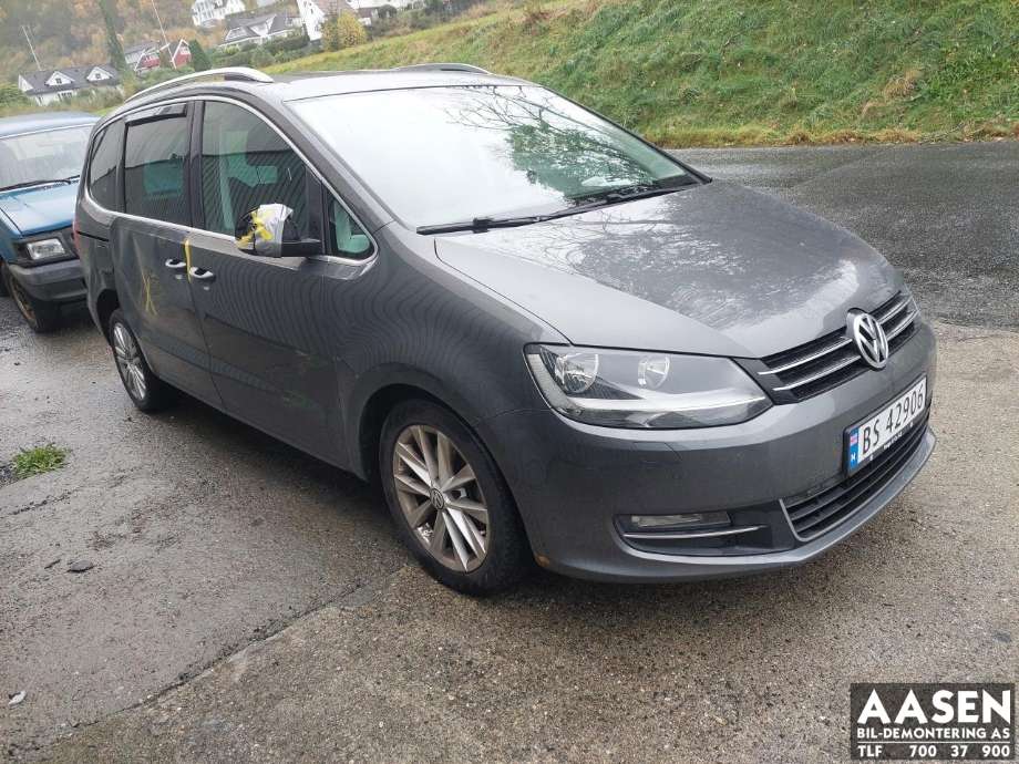 VW Sharan 2010-->> (Type II) , Motorkode: CFFB, Girkassekode: NFZ