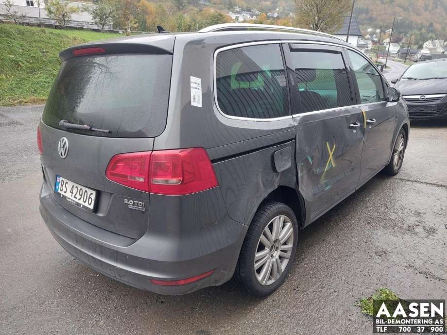 VW Sharan 2010-->> (Type II) , Motorkode: CFFB, Girkassekode: NFZ