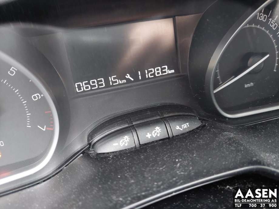 Peugeot 208 2012-2019 (Type I) , Motorkode: HN01, Girkassekode: 