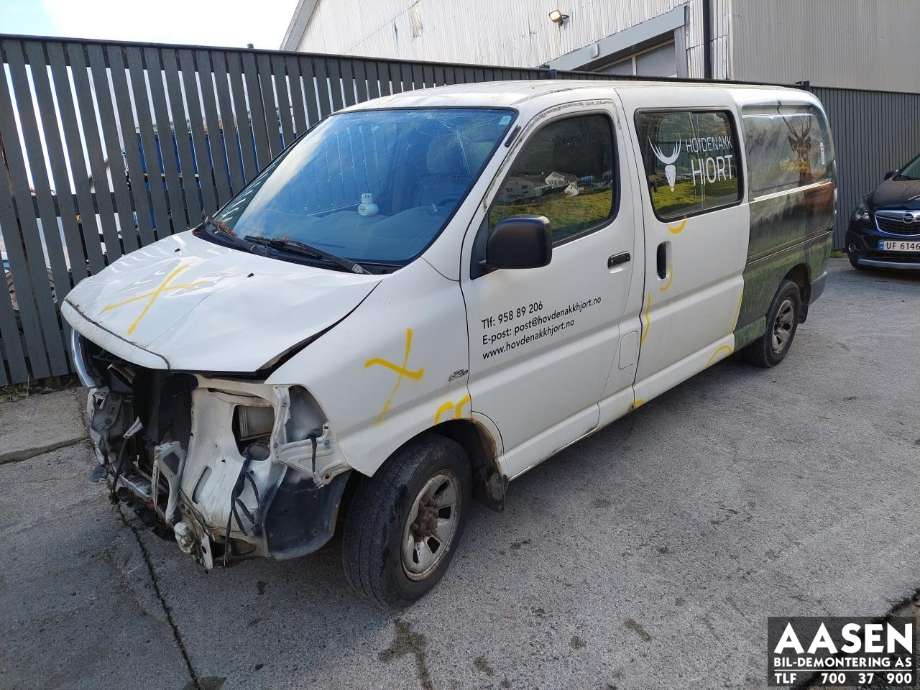 Toyota Hiace 2007-2012 (Fase 3) , Motorkode: 2KD-FTV, Girkassekode: 