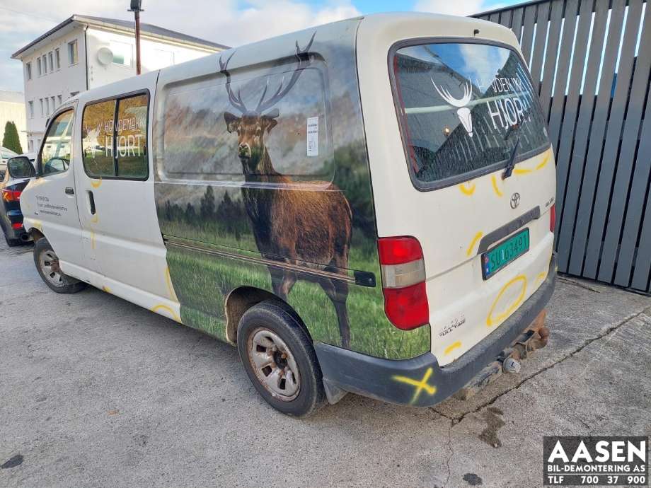 Toyota Hiace 2007-2012 (Fase 3) , Motorkode: 2KD-FTV, Girkassekode: 
