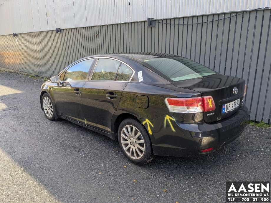 Toyota Avensis 2009-2015 (Type III, Fase 1) , Motorkode: 1AD-FTV, Girkassekode: 