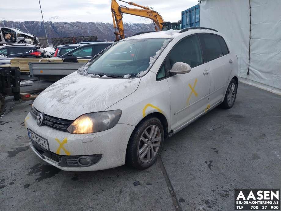 VW Golf, Plus/Cross, 2009-2013 (Fase 2)  delebil , Motorkode: CAYC, Girkassekode: LHW