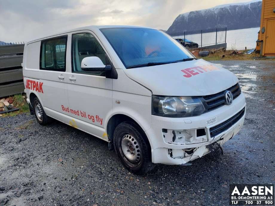 VW Transporter / Caravelle, 2009-2015 (T5, Fase 2) (T5) delebil , Motorkode: CAAC, Girkassekode: NZQ
