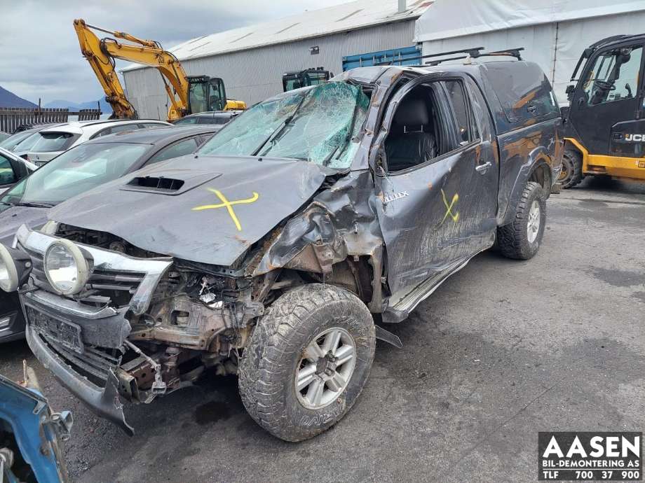 Toyota Hilux 2012-2016 , Motorkode: 2KD-FTV, Girkassekode: 