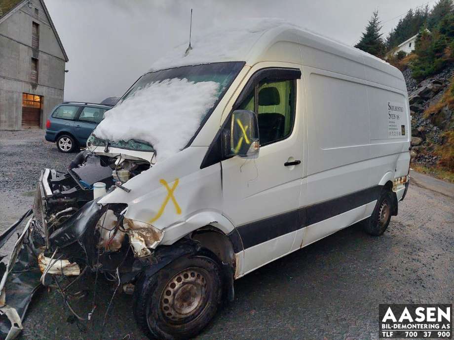 Mercedes Sprinter 2006-2013 (Fase 1) (906) (906), Motorkode: 651.955, Girkassekode: 
