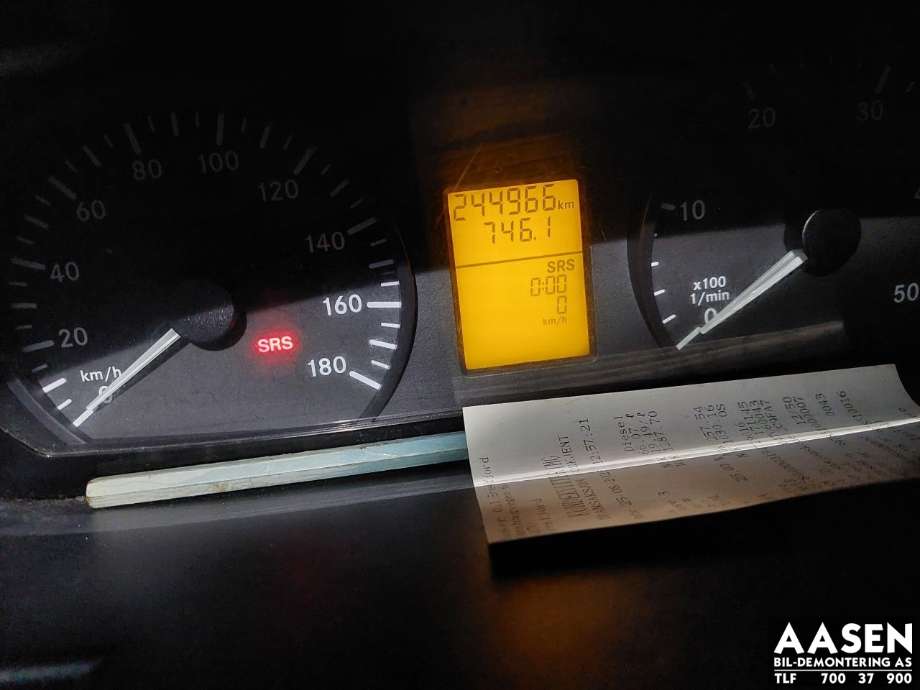 Mercedes Sprinter 2006-2013 (Fase 1) (906) (906), Motorkode: 651.955, Girkassekode: 