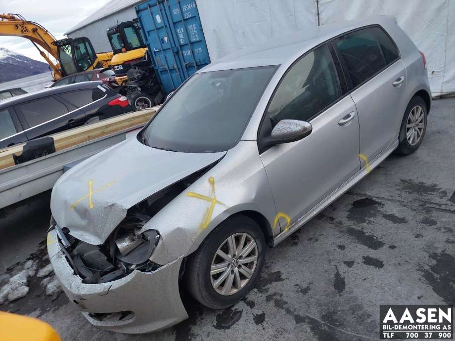 VW Golf VI 2008-2012 , Motorkode: CAY, Girkassekode: 