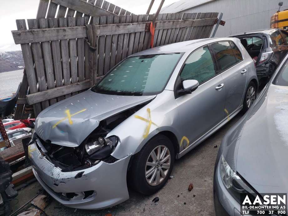 VW Golf VI 2008-2012 , Motorkode: CAY, Girkassekode: 
