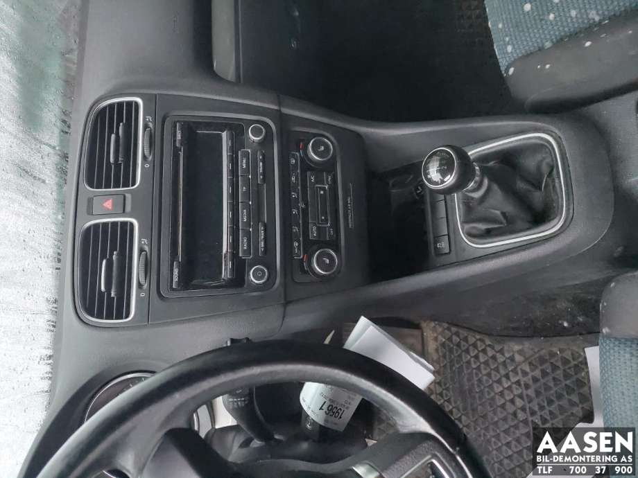 VW Golf VI 2008-2012 , Motorkode: CAY, Girkassekode: 