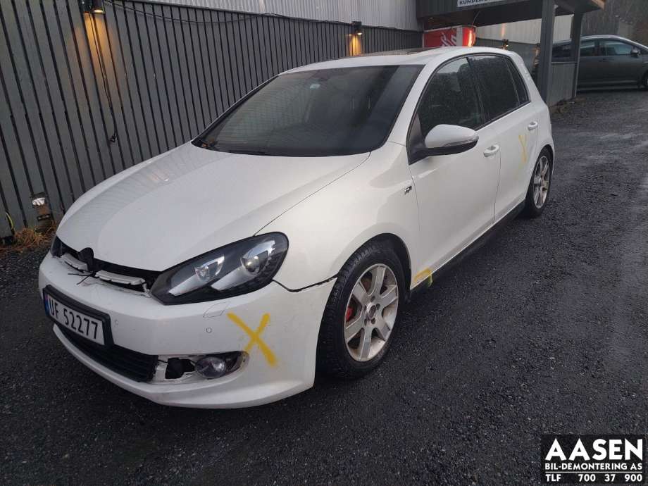 VW Golf VI 2008-2012 , Motorkode: CFFB, Girkassekode: NJK