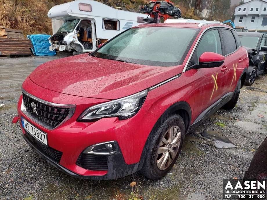 Peugeot 3008 2016-->> (Type II) , Motorkode: BH01, Girkassekode: 
