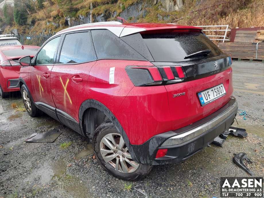 Peugeot 3008 2016-->> (Type II) , Motorkode: BH01, Girkassekode: 