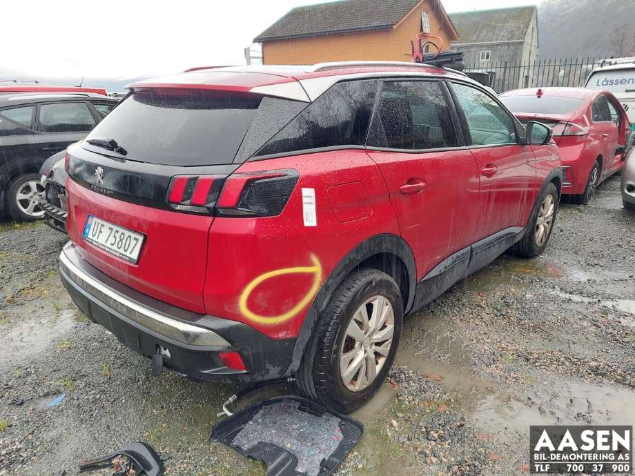 Peugeot 3008 2016-->> (Type II) , Motorkode: BH01, Girkassekode: 