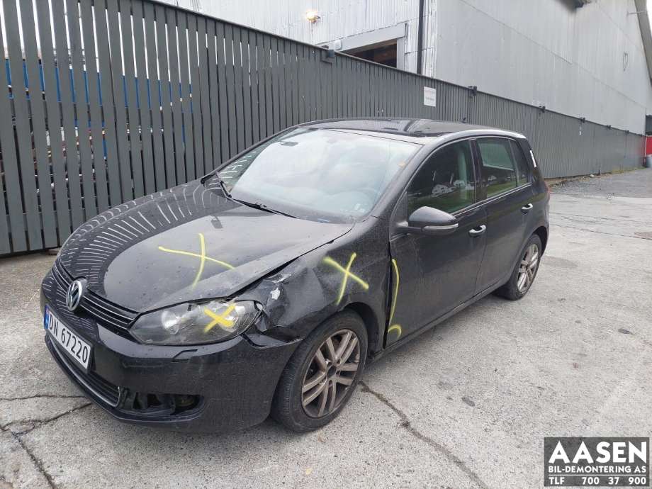 VW Golf VI 2008-2012 , Motorkode: CFFB, Girkassekode: LNM