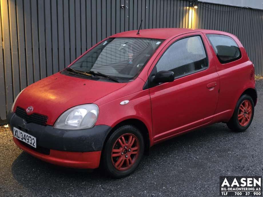 Toyota Yaris 1999-2003 (Type I, Fase 1) , Motorkode: 1SZ-FE, Girkassekode: 