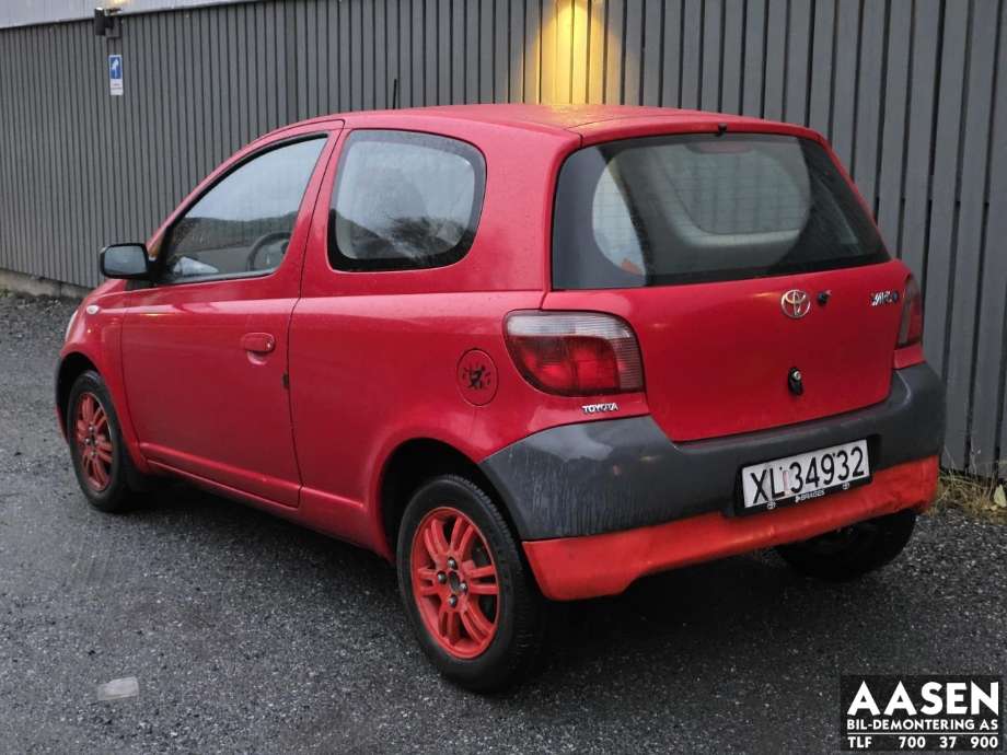 Toyota Yaris 1999-2003 (Type I, Fase 1) , Motorkode: 1SZ-FE, Girkassekode: 