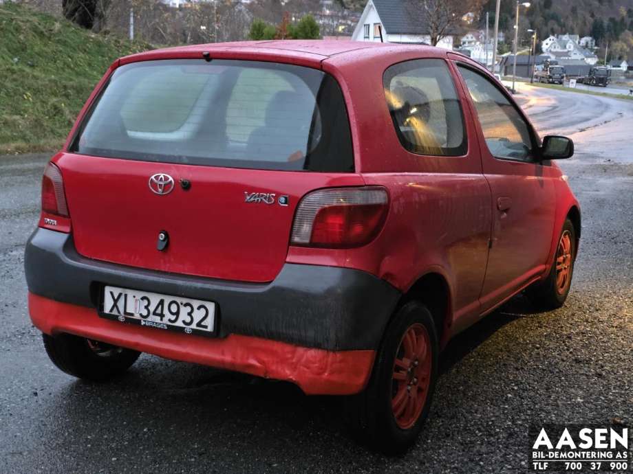 Toyota Yaris 1999-2003 (Type I, Fase 1) , Motorkode: 1SZ-FE, Girkassekode: 