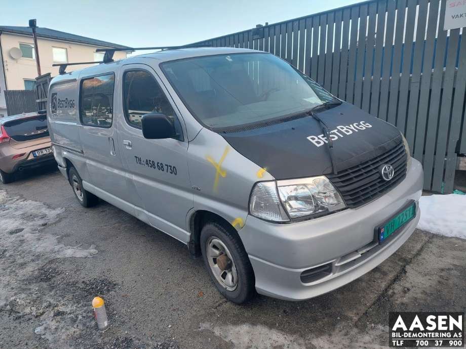 Toyota Hiace 2007-2012 (Fase 3) , Motorkode: 2KD-FTV, Girkassekode: 