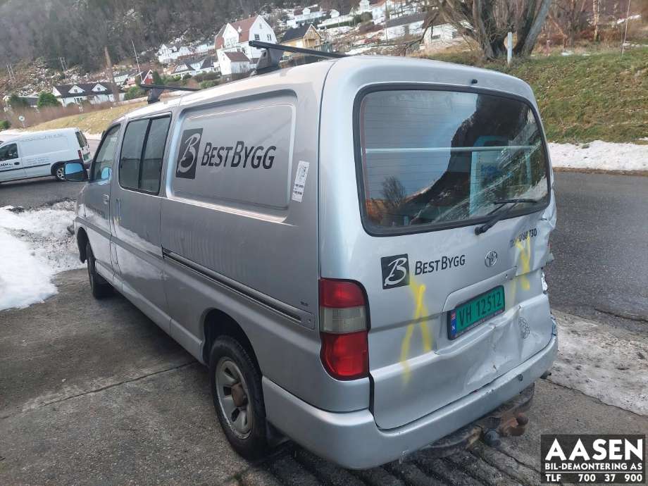 Toyota Hiace 2007-2012 (Fase 3) , Motorkode: 2KD-FTV, Girkassekode: 