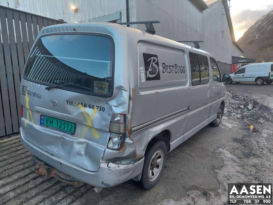 Toyota Hiace 2007-2012 (Fase 3) , Motorkode: 2KD-FTV, Girkassekode: 