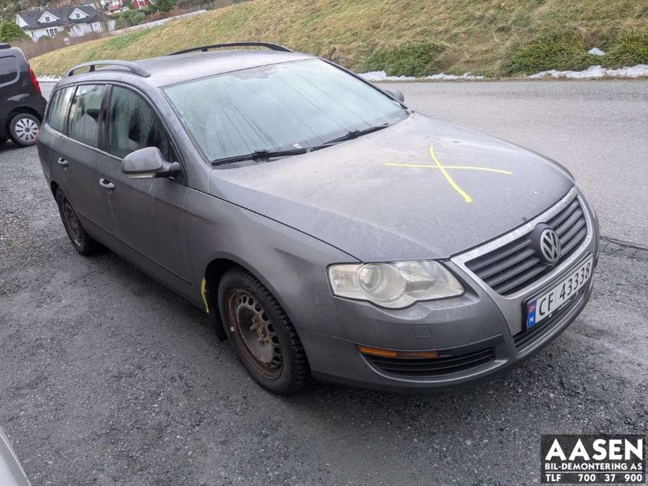 VW Passat 2005-2010 (B6) (B6), Motorkode: BLS, Girkassekode: 