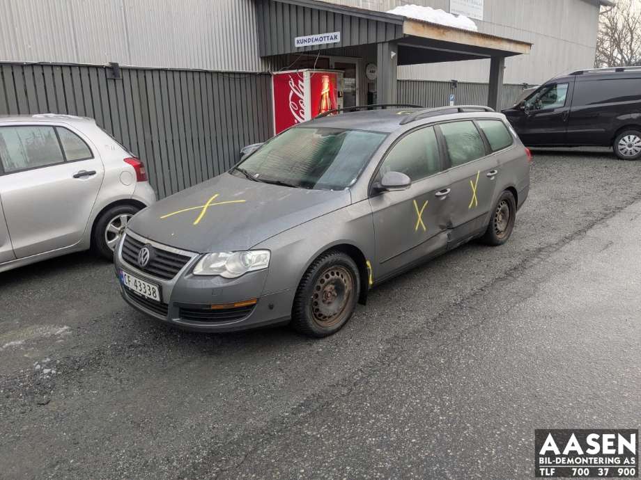 VW Passat 2005-2010 (B6) (B6), Motorkode: BLS, Girkassekode: 