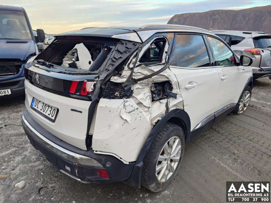 Peugeot 3008 2016-->> (Type II) , Motorkode: BHZ, Girkassekode: GEAW