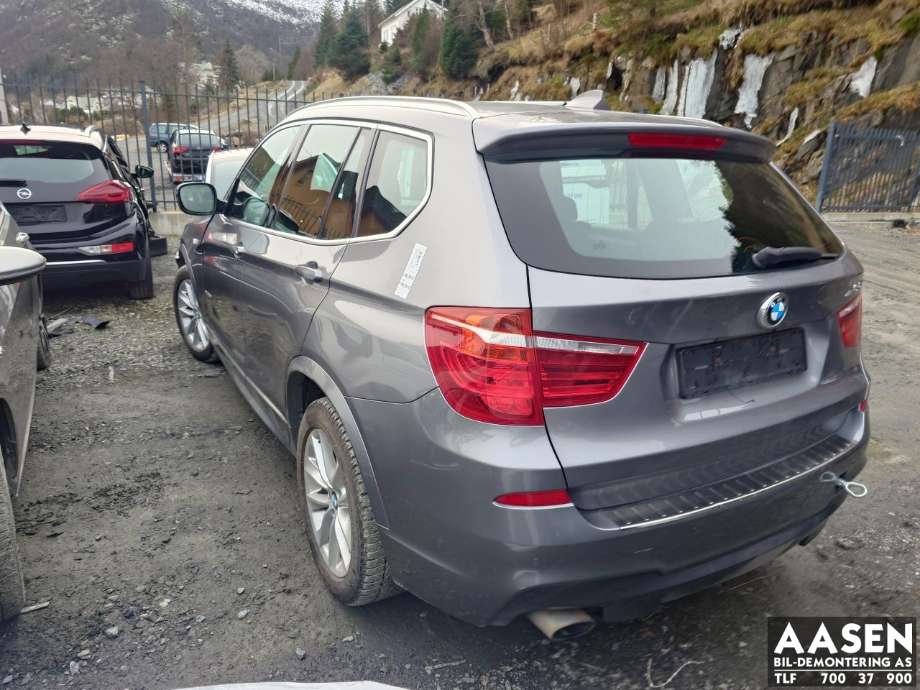 BMW X3 2010-2017 (F25) (F25), Motorkode: N20B20A, Girkassekode: 