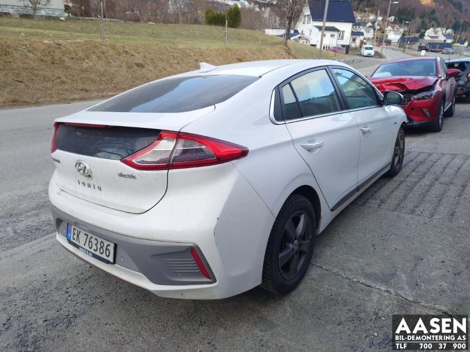 Hyundai Ioniq Electric 2016-2019 (Fase 1) , Motorkode: EM09, Girkassekode: AEEVHUBNA004