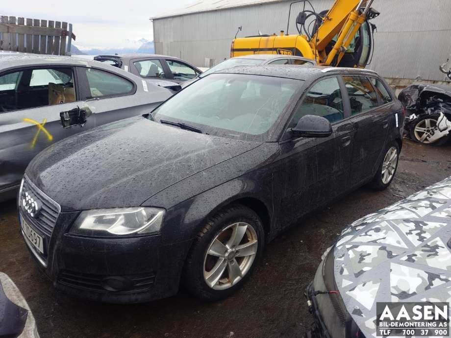 Audi A3, 2009-2012 (Type II, Fase 2)  delebil , Motorkode: CAYC, Girkassekode: LUB