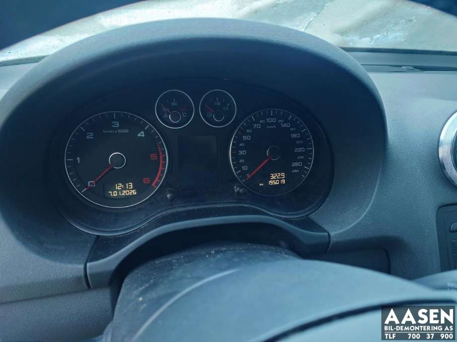 Audi A3 2009-2012 (Type II, Fase 2) delebil , Motorkode: CAYC, Girkassekode: LUB