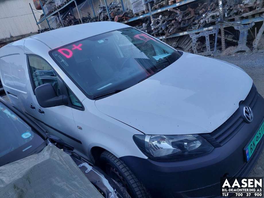 VW Caddy 2010-2015 (Type III, Fase 2) , Motorkode: CAY, Girkassekode: 
