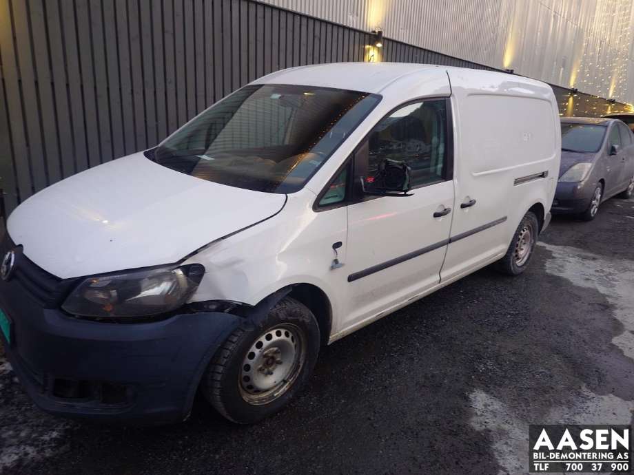 VW Caddy 2010-2015 (Type III, Fase 2) , Motorkode: CAY, Girkassekode: 