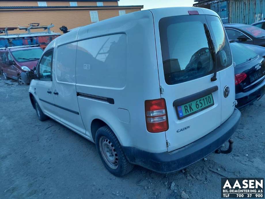 VW Caddy 2010-2015 (Type III, Fase 2) , Motorkode: CAY, Girkassekode: 