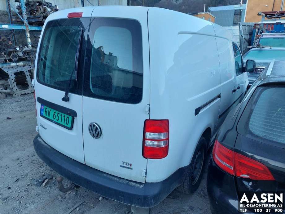 VW Caddy 2010-2015 (Type III, Fase 2) , Motorkode: CAY, Girkassekode: 