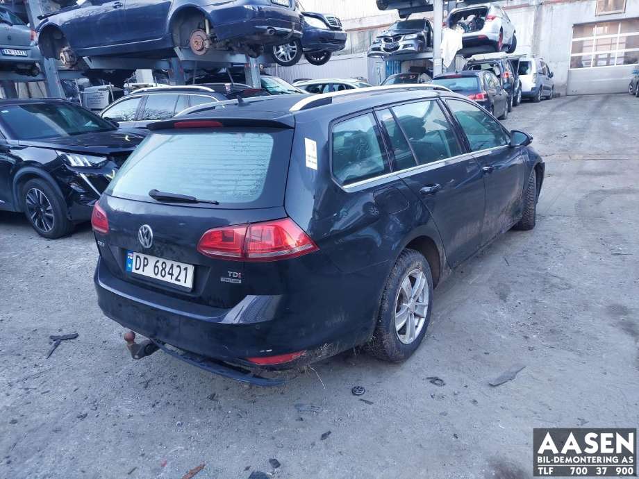 VW Golf VII 2012-2017 (Fase 1) , Motorkode: CXXB, Girkassekode: MRV