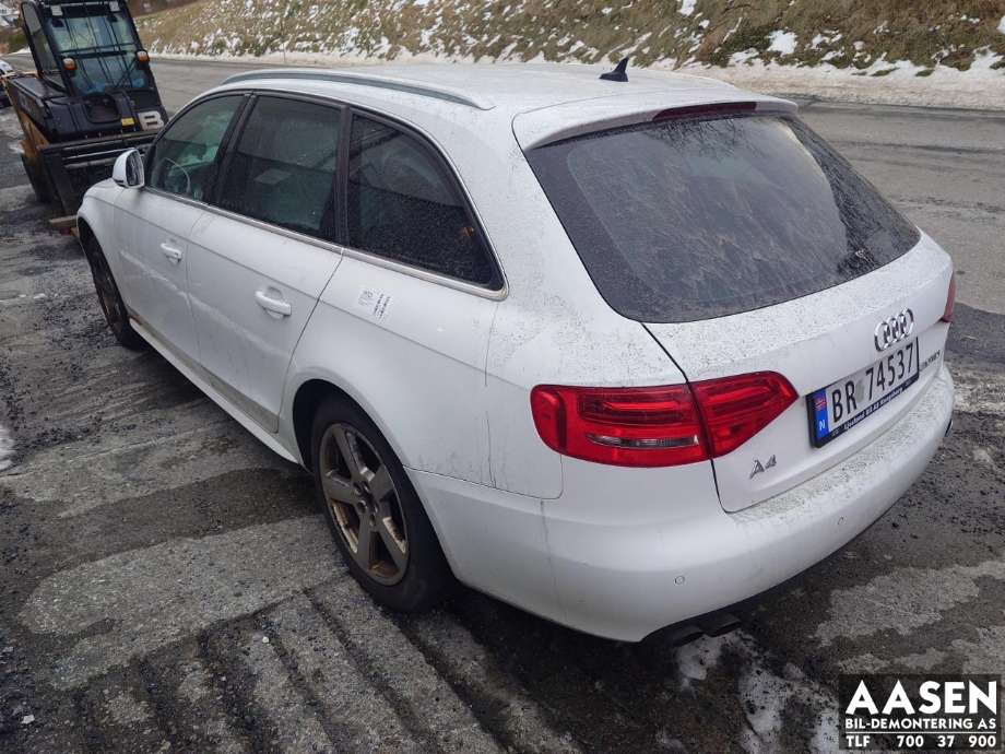 Audi A4 2007-2014 (Type IV) (B8) (B8), Motorkode: CAG, Girkassekode: 